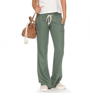 Roxy linen pants